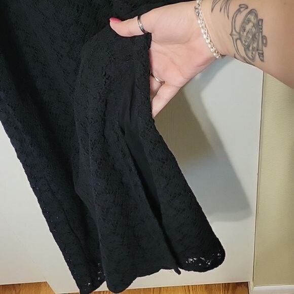 A.New Day Womens Black Lace Halter Dress XXL - Picture 5 of 6